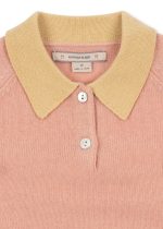 Свитер-поло для мальчиков (BASI POLO MELLOW ROSE) торг. марки "Konges Slоjd", арт. № KS105886,  размер: 3 л.- 8 л