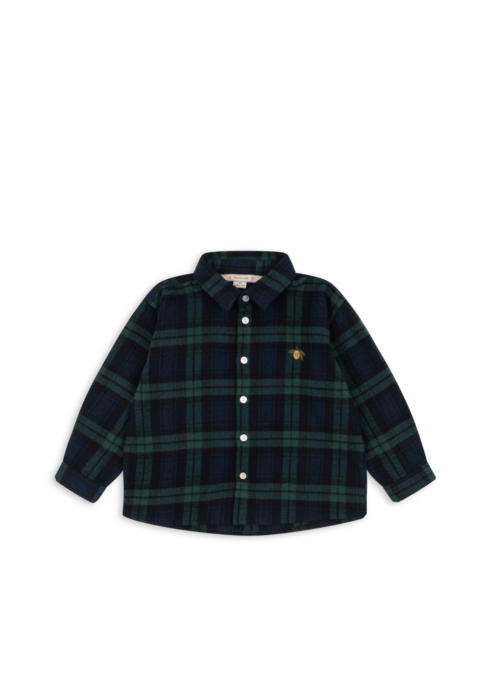 b4a5289b-9b25-44ad-afb9-d767958515fd.jpg Рубашка для мальчиков (CHECKY SHIRT GOTS) торг. марки "Konges Slоjd", арт. № KS107679, размер: 3 л.- 5 л