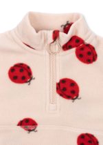 Толстовка для девочек (TAVI FLEECE SWEATSHIRT GRS LADYBUG) торг. марки "Konges Slоjd", арт. № KS103542, материал: 100% полиэстр / 3Y