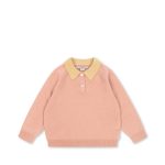 Свитер-поло для мальчиков (BASI POLO MELLOW ROSE) торг. марки "Konges Slоjd", арт. № KS105886,  размер: 3 л.- 8 л