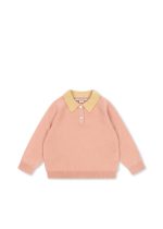 Свитер-поло для мальчиков (BASI POLO MELLOW ROSE) торг. марки "Konges Slоjd", арт. № KS105886,  размер: 3 л.- 8 л