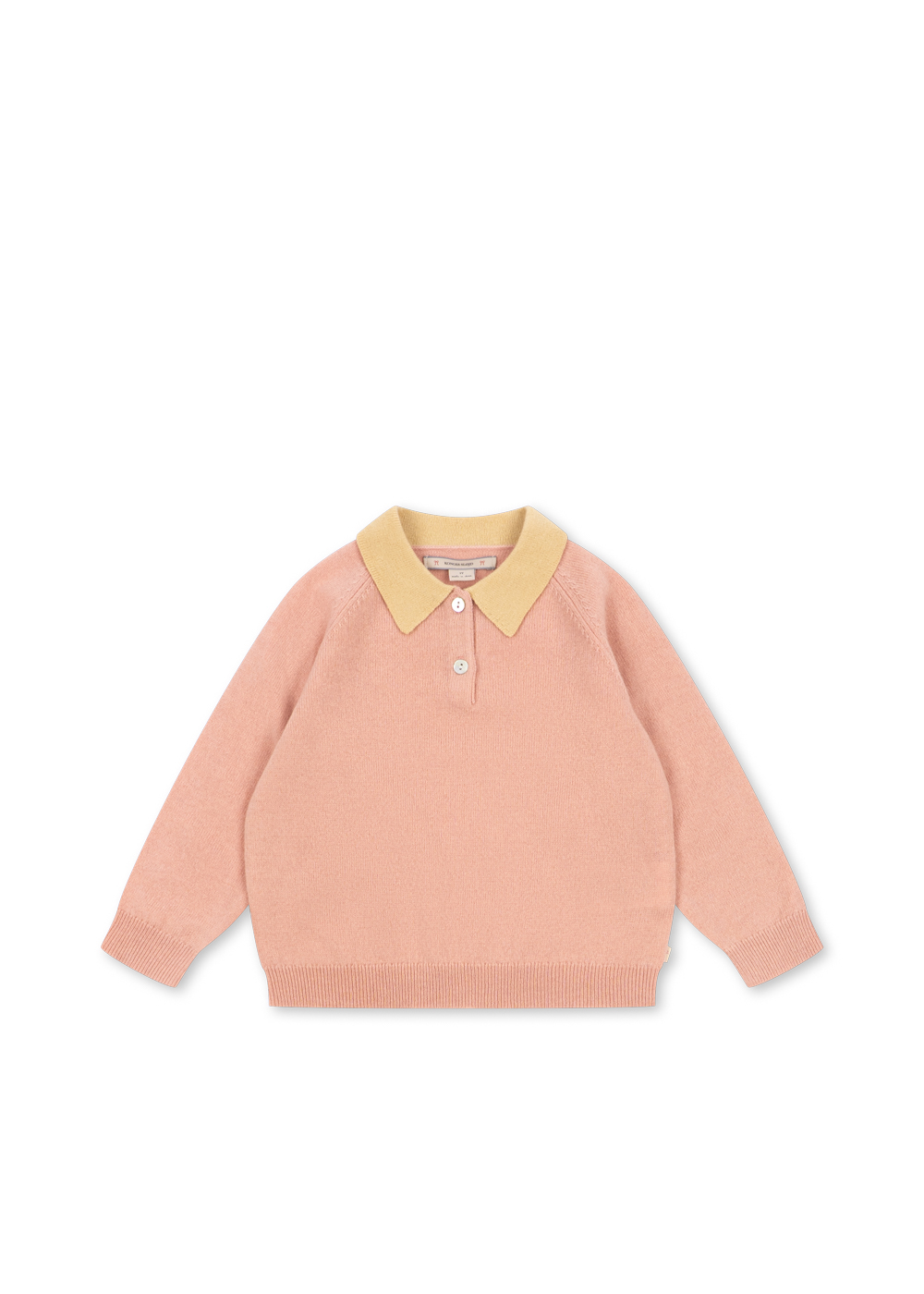 d80a7a4e-8562-421d-b642-4696c8778cb3.jpg Свитер-поло для мальчиков (BASI POLO MELLOW ROSE) торг. марки "Konges Slоjd", арт. № KS105886, размер: 3 л.- 8 л