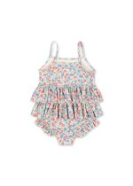 Купальник для девочек (MANUCA FRILL SWIMSUIT GRS) торг. марки "Konges Slоjd", арт. № KS102513, материал: 80% полиэстер, 20% эластан