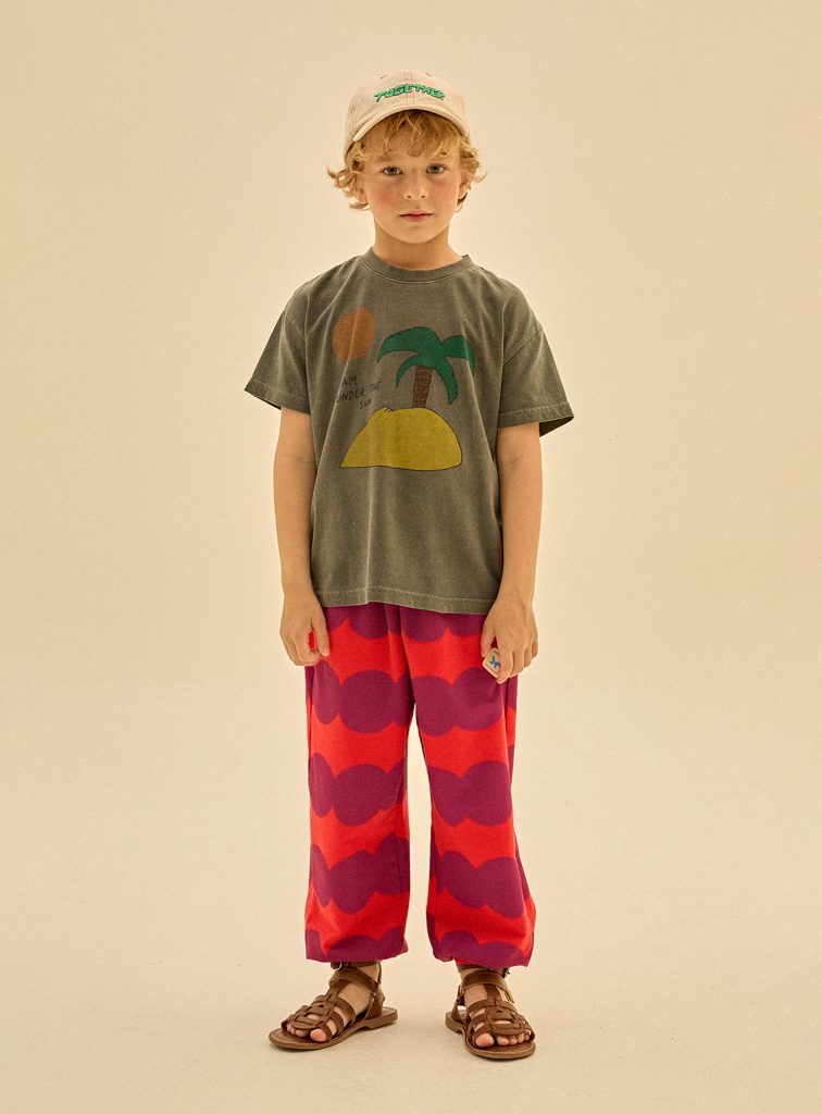 Beach Pigment T-Shirt/Пляжная футболка с пигментом артикул JM2410133 / GREY / 120(6-7Y)