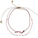 Necklaces | Pink (set of 2) / unique size