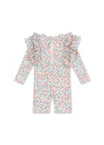 Купальный комбинезон для девочек (MANUCA FRILL ONESIE GRS) торг. марки "Konges Slоjd", арт. № KS102511, материал: 80% полиэстер, 20% эластан
