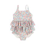 Купальник для девочек (MANUCA FRILL SWIMSUIT GRS) торг. марки "Konges Slоjd", арт. № KS102513, материал: 80% полиэстер, 20% эластан