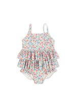 Купальник для девочек (MANUCA FRILL SWIMSUIT GRS) торг. марки "Konges Slоjd", арт. № KS102513, материал: 80% полиэстер, 20% эластан