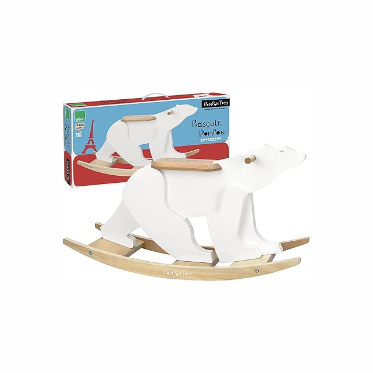 75de3fcb-d683-40d9-ac5f-bf8dc1948c2a.png Pompon Bear rocker, 9104 Игрушка Качалка Pompon Bear
