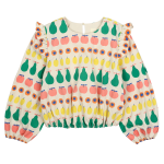 Fruit  Shirring Blouse / 100(2-3Y)