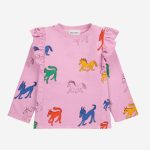 Wonder Horse all over ruffle sweatshirt
