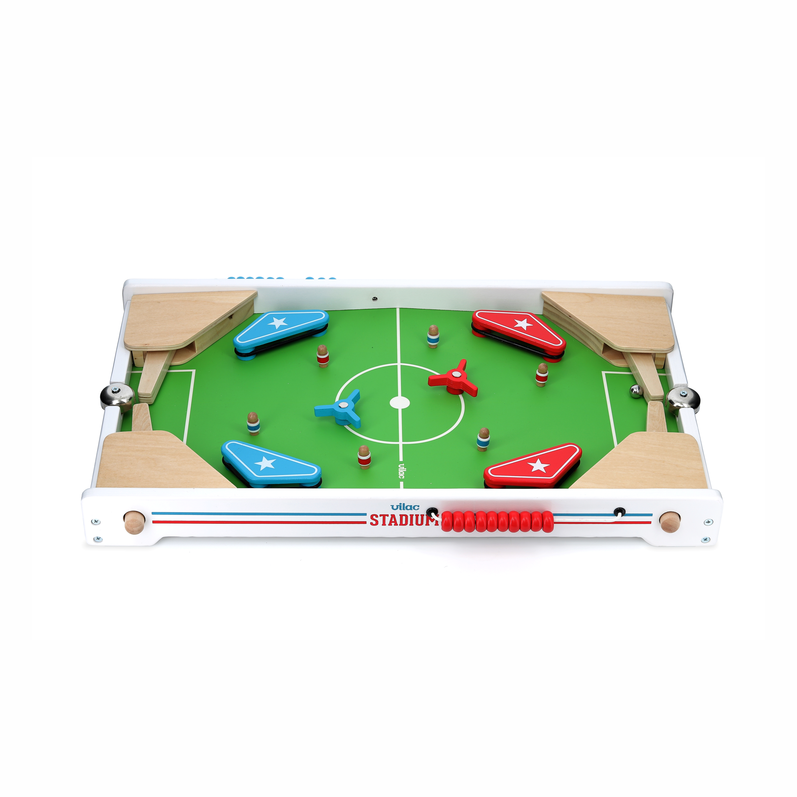 ba47882d-9336-4aab-9ff9-80368d57de2c.png Пинбол "Стадион" (Vilac stadium pinball) торг. марки "Vilac", арт. № 2372