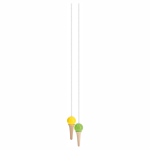 Yellow ice cream skipping rope