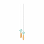 Детская скакалка (Bi-color with dots skipping rope) торг. марки "Vilac"