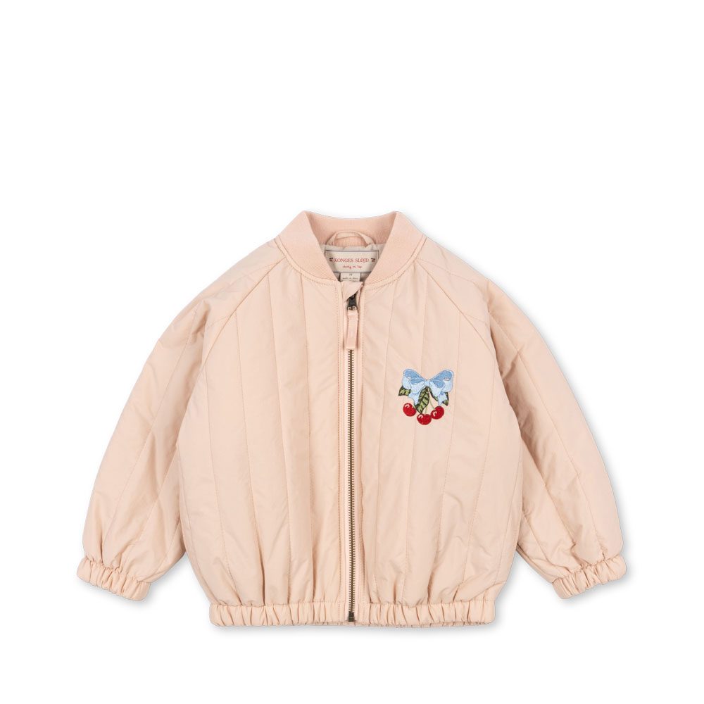 Куртка-бомбер для девочек (JUNO BOMBER JACKET CAMEO ROSE) торг. марки "Konges Slоjd", арт. № KS103484, материал: 100% полиэстр / 4Y
