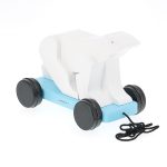 Pompon Pull-along polar bear